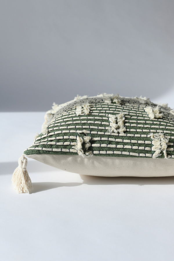 Serena Embroidered Pillow Cover